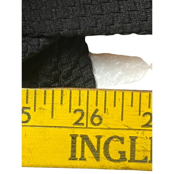 Alfani Women's Open Front Textured Blazer Jacket 2X Black Career Goth Minimalist - Picture 13 of 16